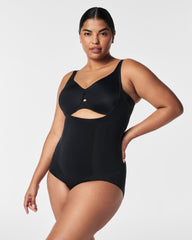 SPANXsculpt™ OnCore Open-Bust Brief Bodysuit | Very Black