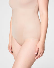 SPANXshape™ Invisible Tank Brief Bodysuit | Champagne Beige