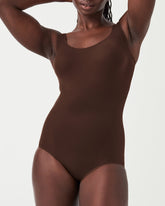 SPANXshapeâ„¢ Invisible Tank Brief Bodysuit | Chestnut Brown