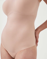 SPANXshapeâ„¢ Invisible Cami Thong Bodysuit | Champagne Beige