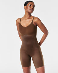 SPANXshape™ Invisible Mid-Thigh Bodysuit | Chestnut Brown