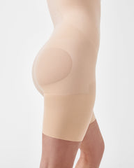 SPANXsculpt™ Seamless Power Open-Bust Mid-Thigh Bodysuit | Soft Nude