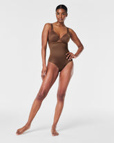 SPANXshapeâ„¢ Invisible High-Waisted Brief | Chestnut Brown