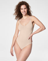 SPANXsculptâ„¢ Seamless Power Thong Bodysuit | Soft Nude