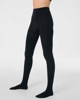 SPANXshapeâ„¢ Rib Knit Shorty Tights | Very Black