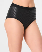 SPANXshape™ Invisible Supima® Cotton Brief | Very Black