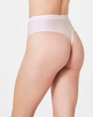 SPANXshape™ Invisible Supima® Cotton Thong | Pink Blossom