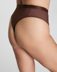 SPANXsupersmooth™ SheerSense Thong | Espresso