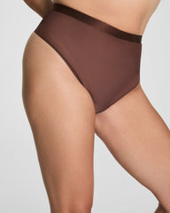 SPANXsupersmooth™ SheerSense Thong | Espresso