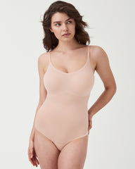SPANXshape™ Invisible Cami Thong Bodysuit | Champagne Beige