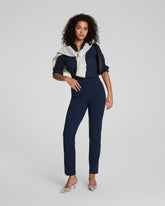 SPANXsupersmooth™ PerfectFit Ponte Slim Straight Pant | Timeless Navy