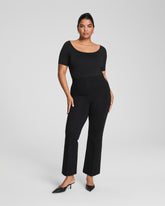 SPANXsupersmooth™ PerfectFit Ponte Kick Flare Pant | Classic Black