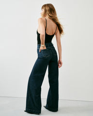 SPANXshape™ Original EveryWear Wide Leg Jeans | Raw Indigo