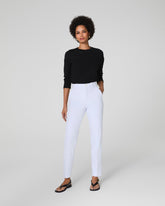 SPANXsupersmoothâ„¢ Stretch Twill Slim Straight Pant | Classic White