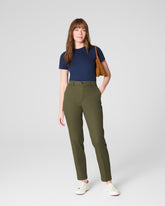 SPANXsupersmoothâ„¢ Stretch Twill Slim Straight Pant | Dark Pine