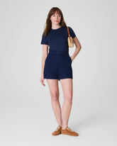 SPANXsupersmoothâ„¢ Stretch Twill Short, 5" | Timeless Navy