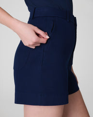 SPANXsupersmooth™ Stretch Twill Short, 5" | Timeless Navy