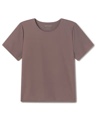 SPANXsmooth™ Jersey Crewneck Tee | Smoke