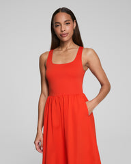SPANXsmooth™ Jersey Scoop Neck Tank Midi Dress | Poppy
