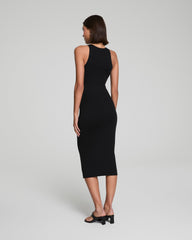 SPANXsmooth™ Jersey Racerback Midi Dress | Classic Black