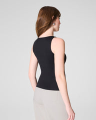 SPANXsmooth™ Jersey Boatneck Tank | Classic Black