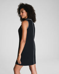 SPANX AirEssentials® Pique Polo Tank Dress | Very Black