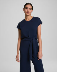 SPANX AirEssentials® Tie-Waist Jumpsuit | Timeless Navy