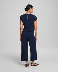 SPANX AirEssentials® Tie-Waist Jumpsuit | Timeless Navy