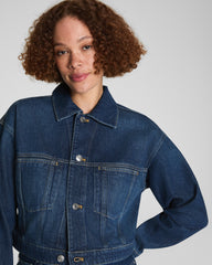 SPANX® Denim Jacket | Adriatic Blue
