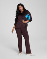 SPANXshapeâ„¢ Scuba Micro Flare Legging | Truffle Brown