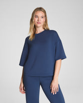 SPANX AirEssentials® Relaxed Tee | Faded Indigo
