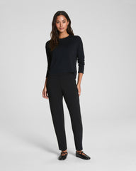 SPANX AirEssentials® Relaxed Long Sleeve Top | Very Black