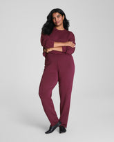 SPANX AirEssentials® Slim Straight Pant | Plum Berry