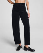 SPANXshape™ Authentic 360 Corduroy Barrel Leg Jeans | Classic Black