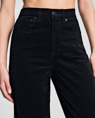 SPANXshape™ Authentic 360 Corduroy Barrel Leg Jeans | Classic Black