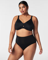 SPANX® Low Profile Minimizer Bra | Very Black