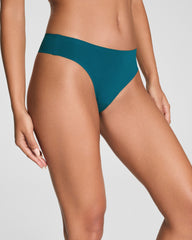 SPANXsmooth™ Fit-To-You Thong 3-Pack Box | Emerald Bay/Timeless Navy/Cafe Au Lait