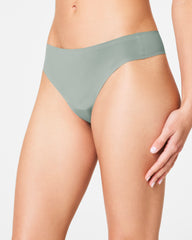 SPANXsmooth™ Fit-To-You Thong 3-Pack Box | Fern/Timeless Navy/Sky