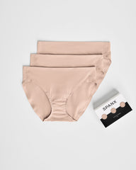 SPANXsmooth™ Fit-To-You Bikini 3-Pack Box | Naked 2.0