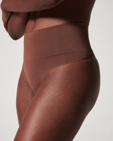 SPANXshapeâ„¢ ExtraOrdinary Thong | Chestnut Brown