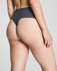 SPANXsupersmooth™ Undie-tectable® Supima® Cotton Thong | Earth Stone