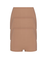 SPANXsmooth™ Fit-To-You Boyshort 3-Pack Box | Cafe Au Lait