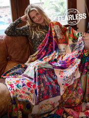 XL Double-Sided Cozy Blanket - Fearless Chirps