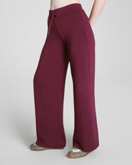 SPANX AirEssentials® Wide Leg Pant | Plum Berry