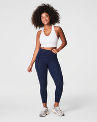 SPANXshape™ Booty Boost® Side Pocket Leggings | Timeless Navy