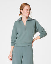 SPANX AirEssentials® Half Zip | Fennel