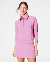 SPANX AirEssentials® Half Zip | Petunia