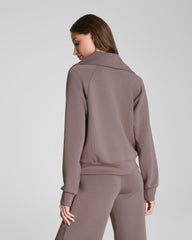 SPANX AirEssentials® Half Zip | Smoke