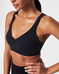 SPANX® FlexFeel Low Impact Sports Bra | Very Black