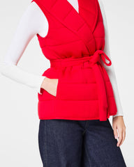 SPANX AirEssentials® Puffy Vest | Spanx Red